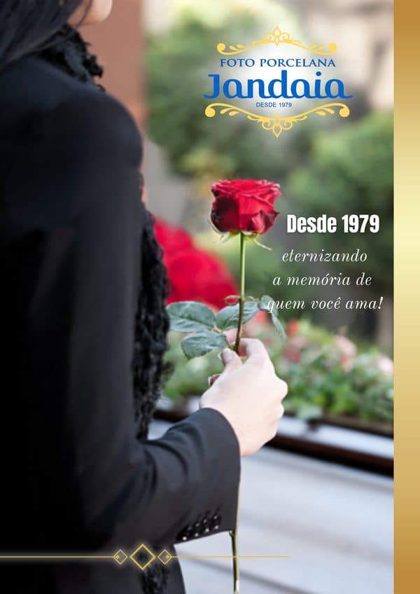 Capa do catálogo 2026 da Foto Porcelana Jandaia