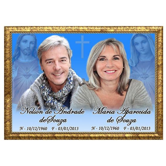 Foto Cerâmica Retangular